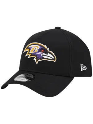 Baltimore Ravens New Era NFL Team 9FORTY A-Frame Snapback Hat - Black