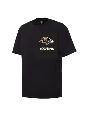 Baltimore Ravens NFL Steiner Chest Hit T-Shirt - Black