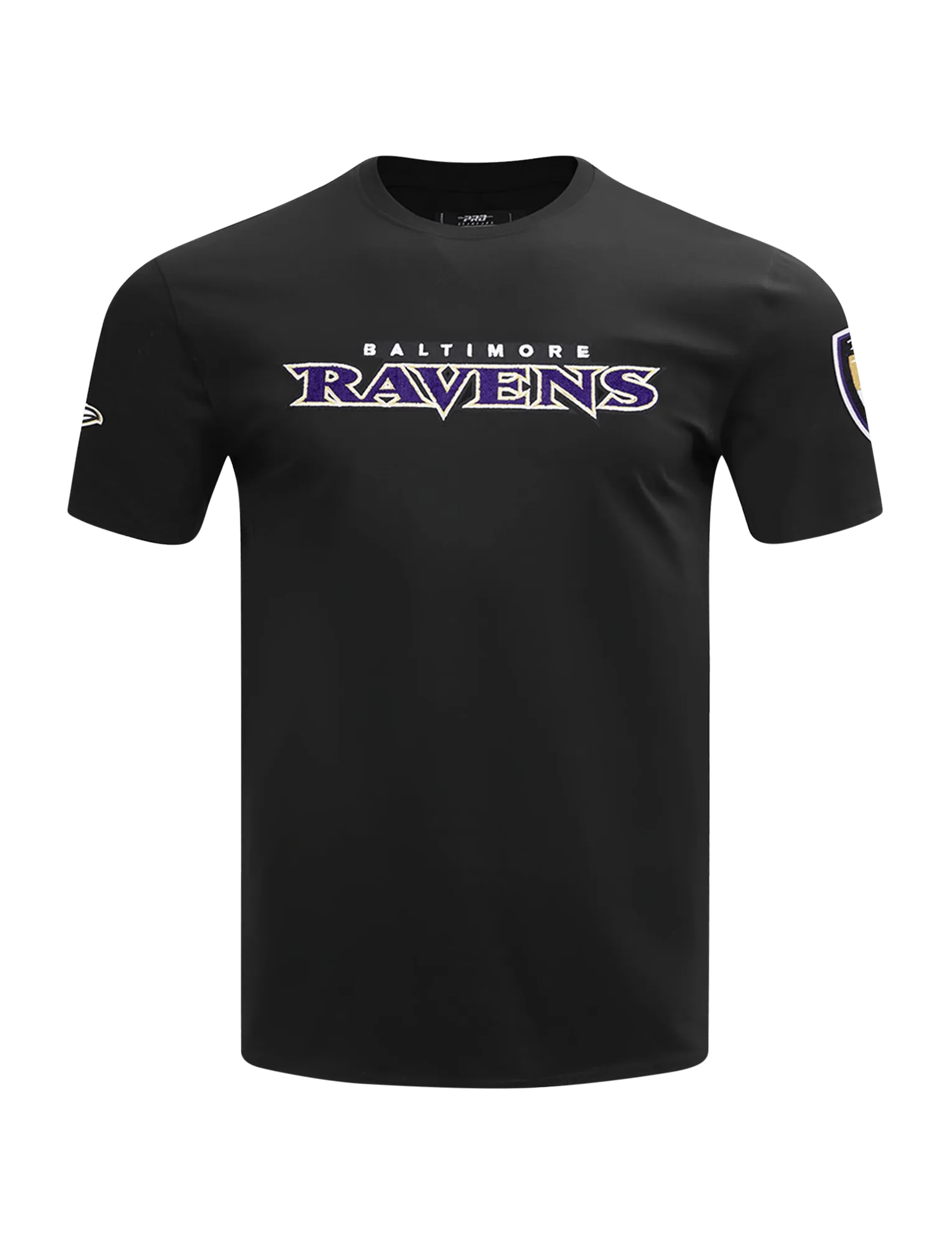 Baltimore Ravens Pro Standard NFL Classic Chenille Flex T-Shirt - Black