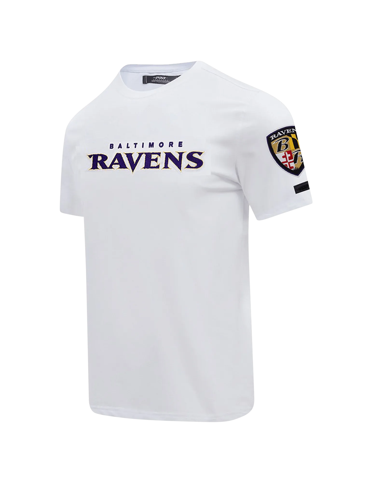 Baltimore Ravens Pro Standard NFL Classic Chenille Flex T-Shirt - White