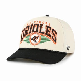 BALTIMORE ORIOLES COOPERSTOWN POMONA ROPE '47 HITCH
