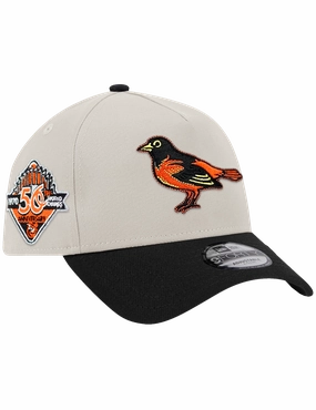 Baltimore Orioles New Era MLB 1970 World Series 9FORTY A-Frame Snapback Hat - Stone