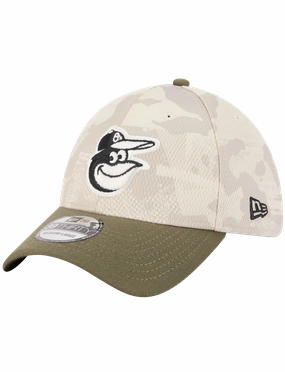 Baltimore Orioles New Era MLB Armed Forces 2025 39THIRTY Stretch-Fit Hat