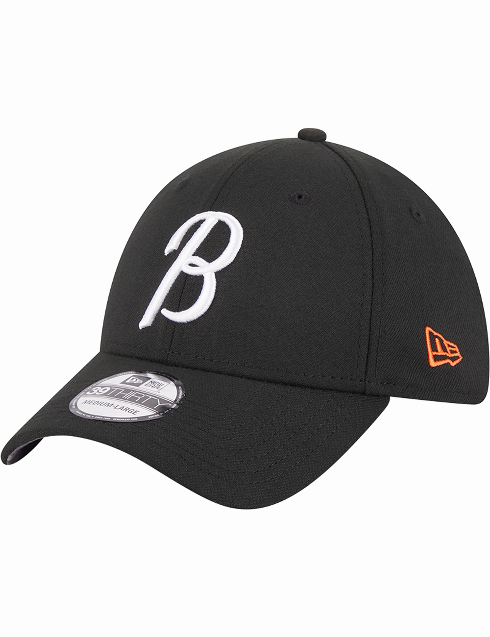 Baltimore Orioles New Era MLB City Connect 39THIRTY Stretch-Fit Hat - Black