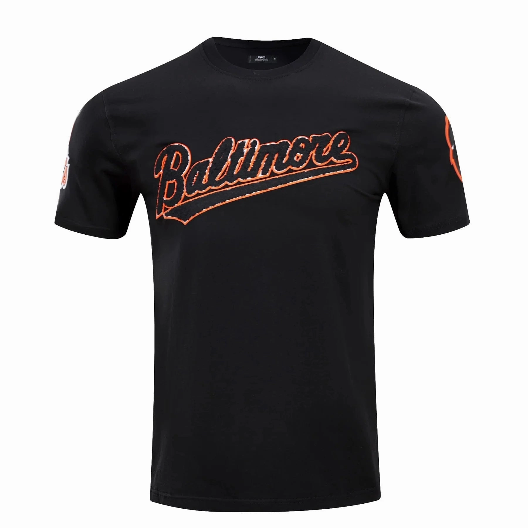 Baltimore Orioles Pro Standard MLB Classic Chenille T-Shirt - Black