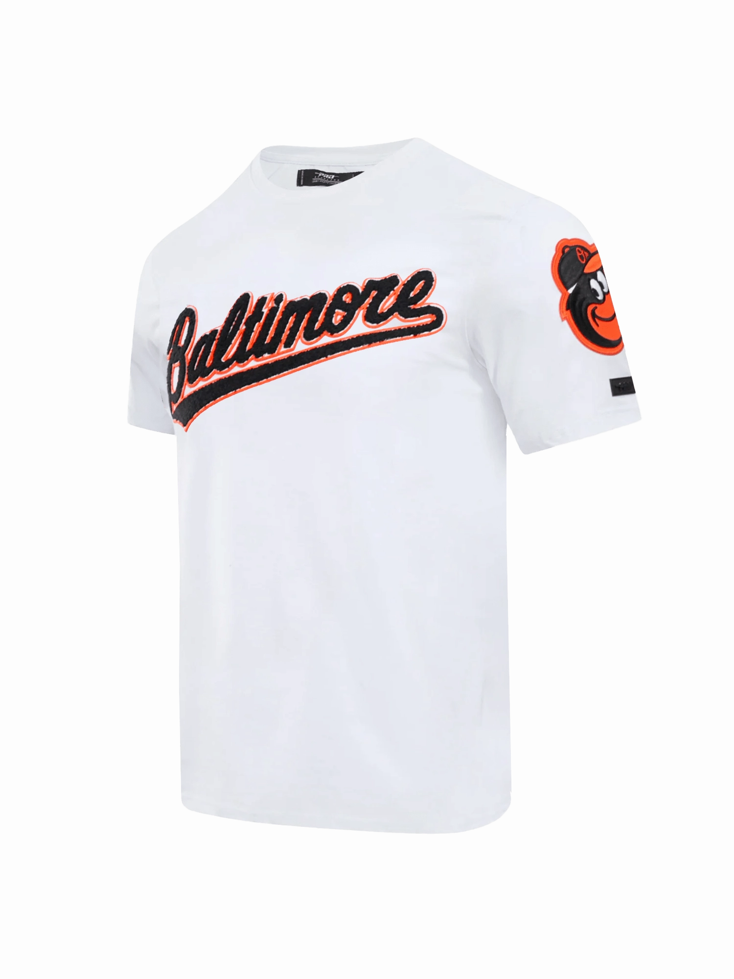 Baltimore Orioles Pro Standard MLB Team Chenille Flex T-Shirt - White