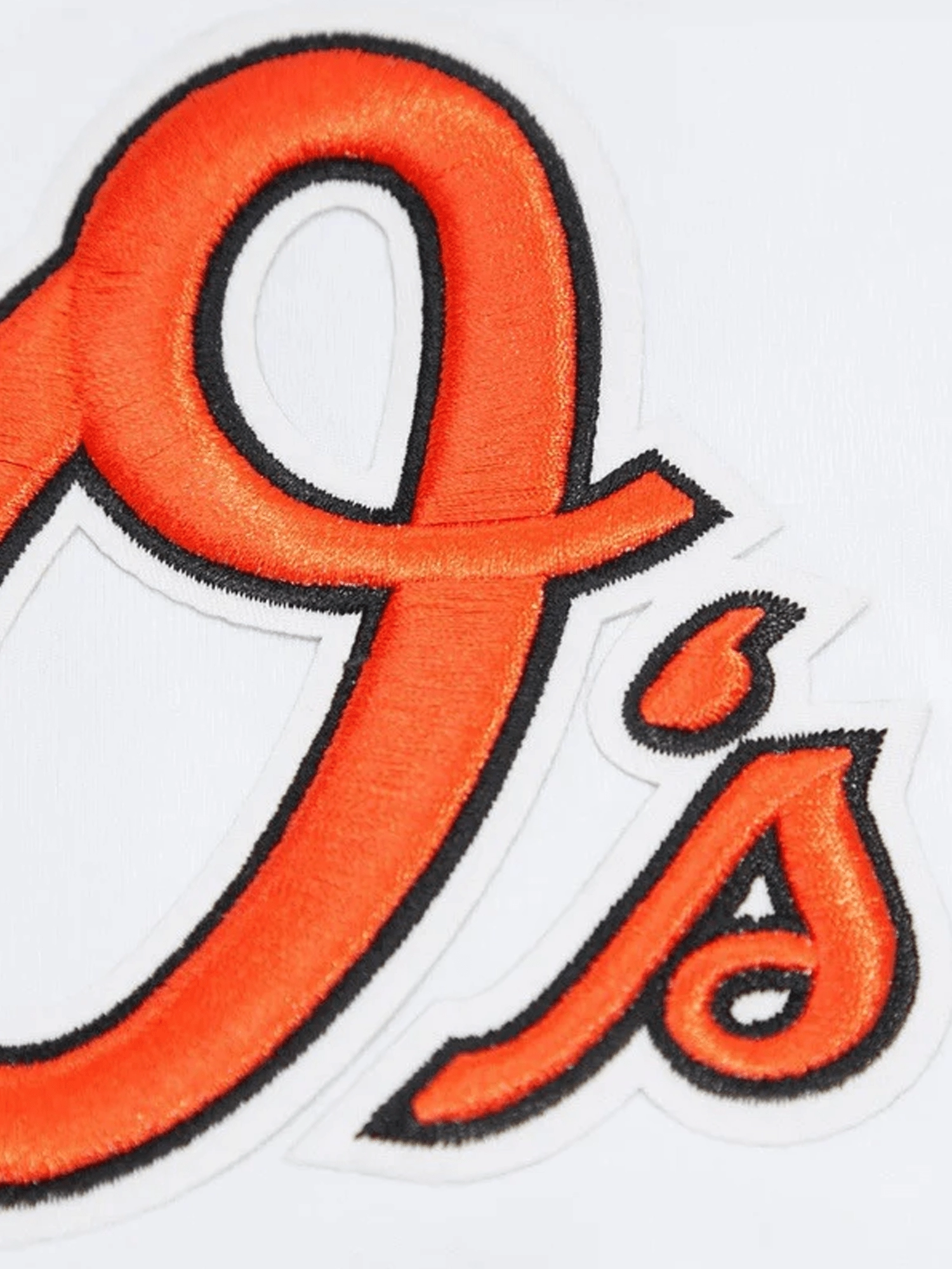 Baltimore Orioles Pro Standard MLB Team Chenille Flex T-Shirt - White