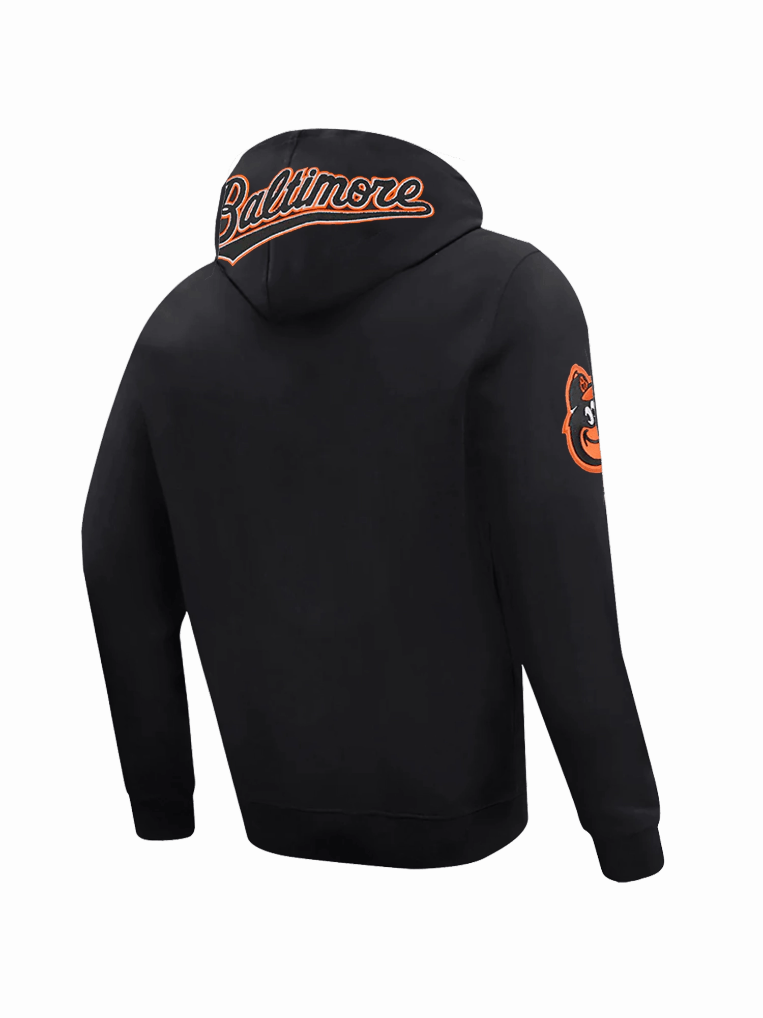 Baltimore Orioles Pro Standard MLB Team Chenille Hoodie Jumper  - Black