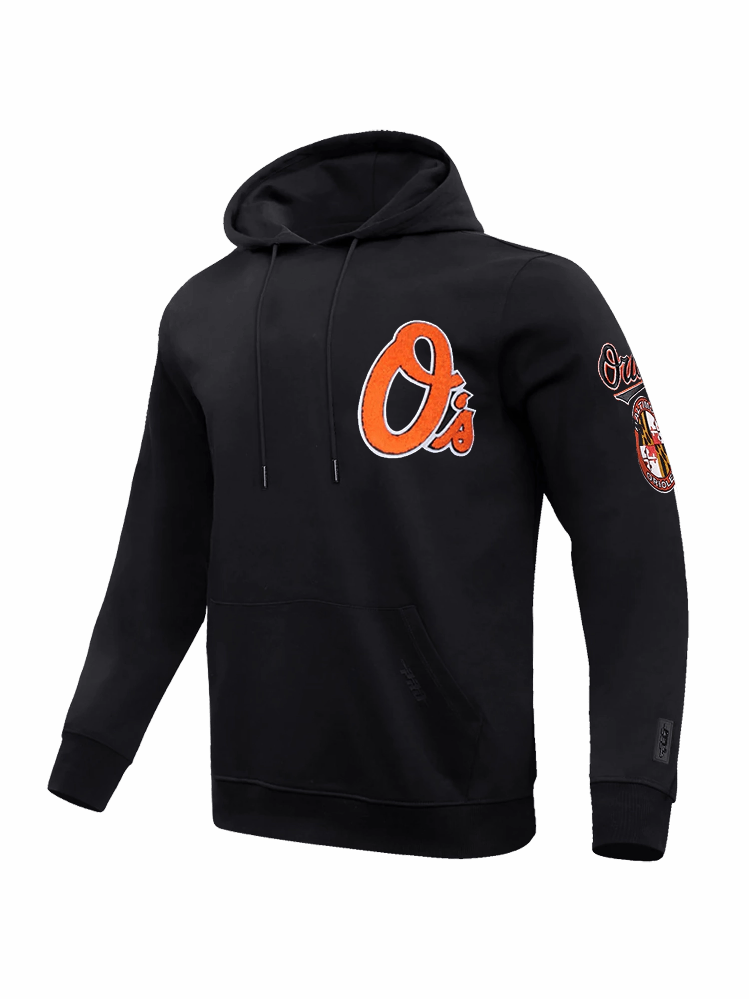 Baltimore Orioles Pro Standard MLB Team Chenille Hoodie Jumper  - Black