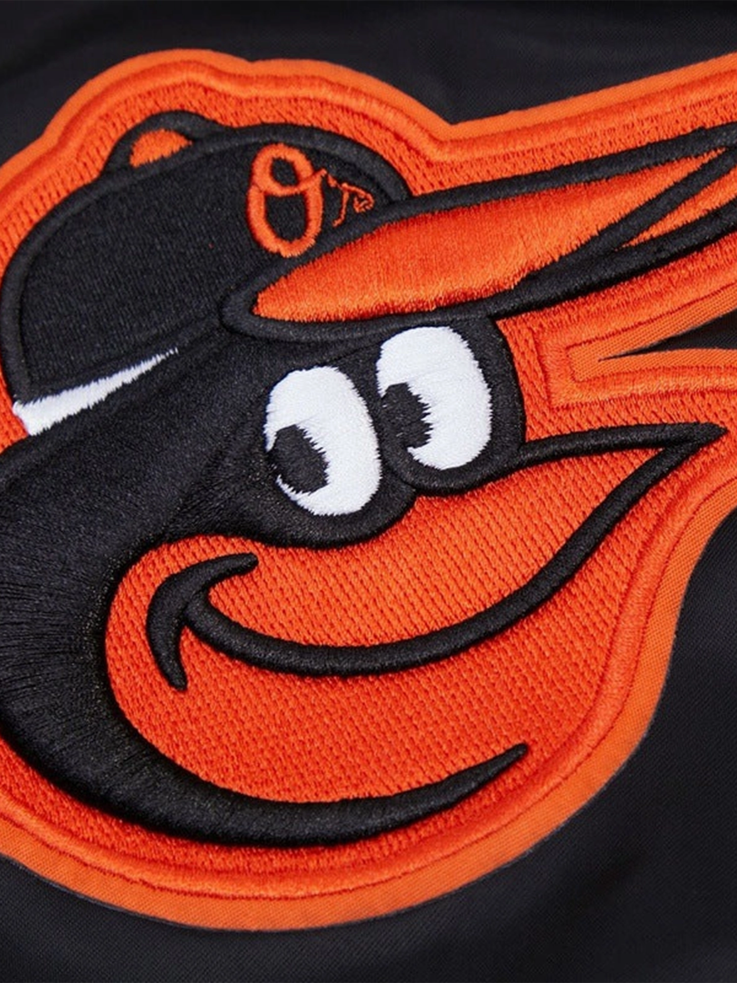 Baltimore Orioles Pro Standard MLB Team Classic Satin Button Jacket - Black