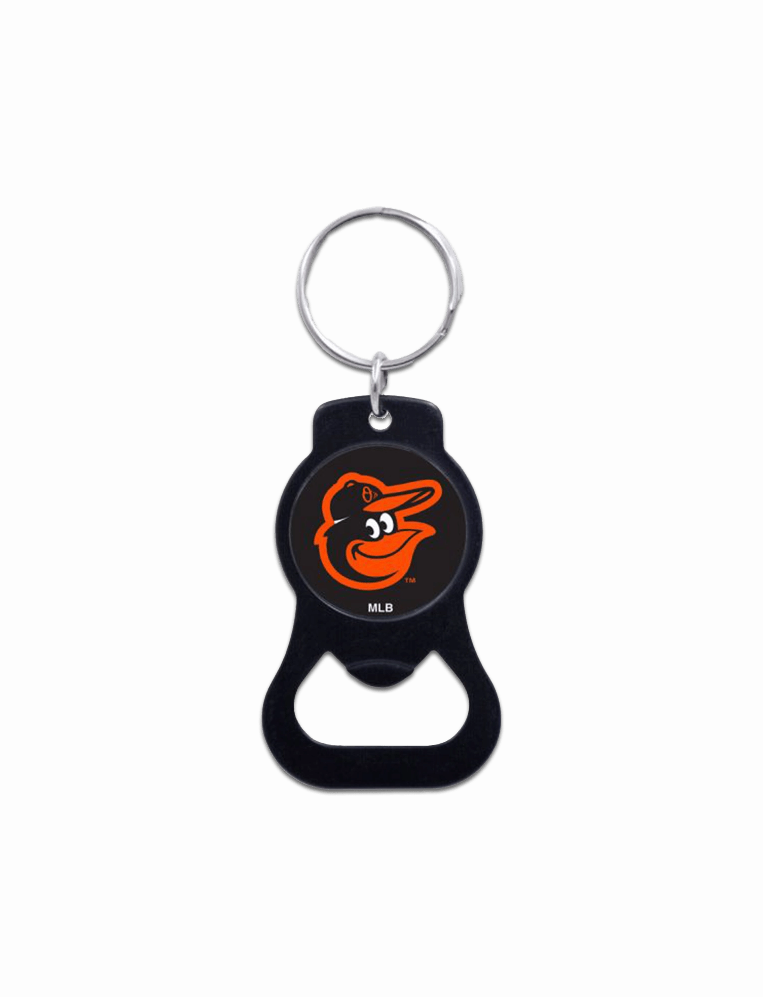 Baltimore Orioles Wincraft MLB Team Logo/Black Bottle Opener Key Ring