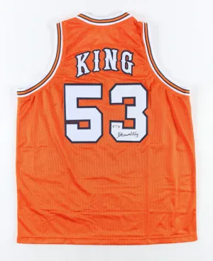 Bernard King Signed Tennessee Volunteers Jersey (PSA COA) 1977 1st Rd Pk NY Nets
