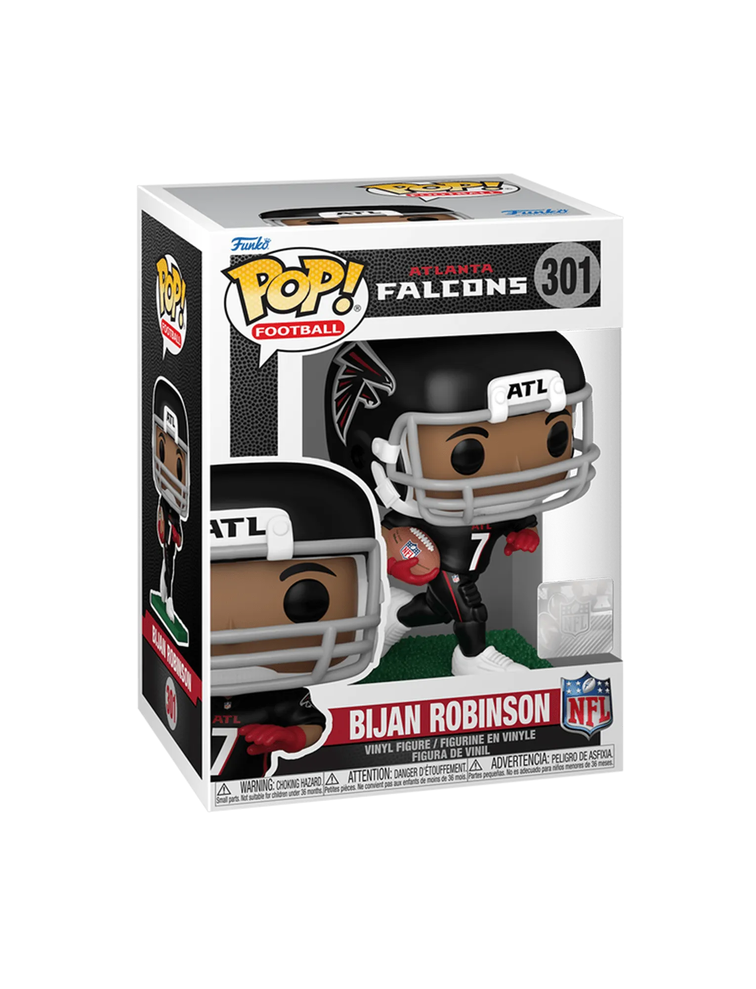 Bijan Robinson Atlanta Falcons Funko NFL Pop Vinyl Figure - 301