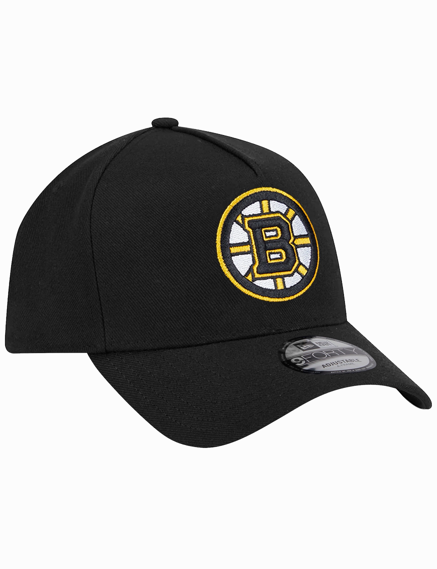 Boston Bruins New Era NHL Team 9FORTY A-Frame Snapback Hat - Black