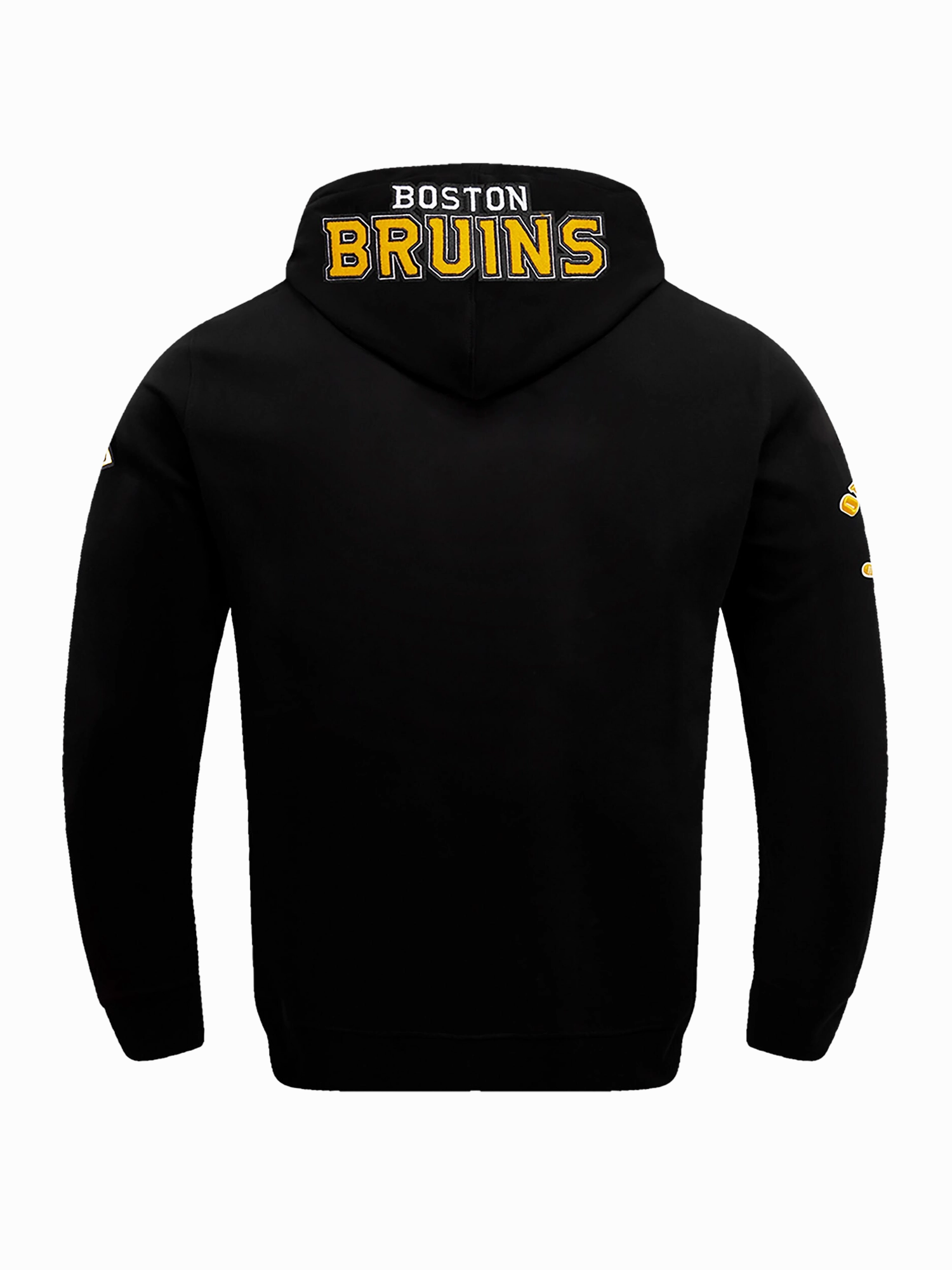 Boston Bruins Pro Standard NHL Team Chenille Hoodie Jumper - Black