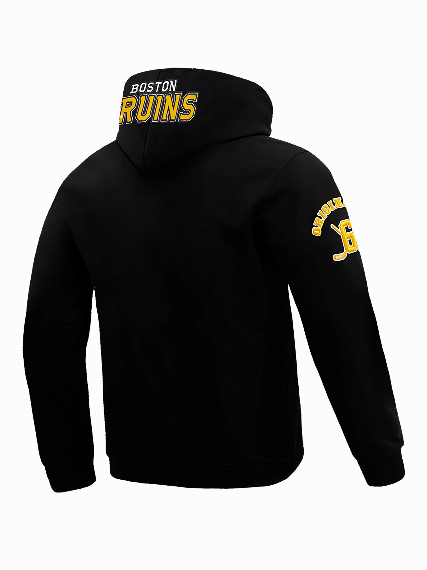 Boston Bruins Pro Standard NHL Team Chenille Hoodie Jumper - Black