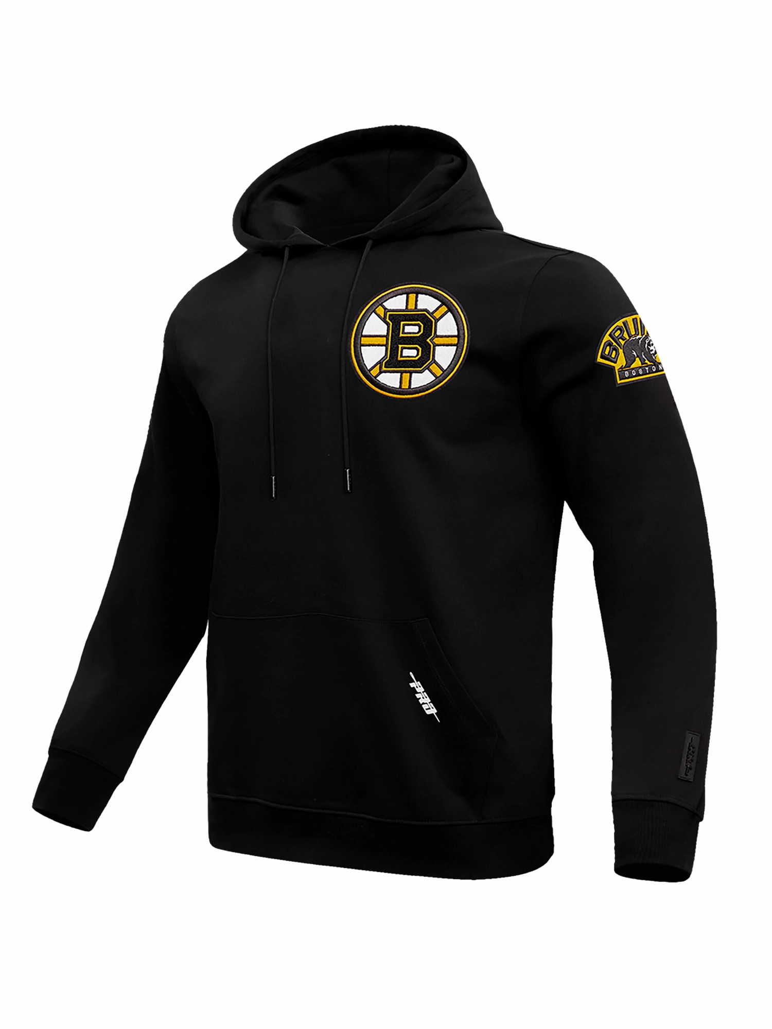 Boston Bruins Pro Standard NHL Team Chenille Hoodie Jumper - Black