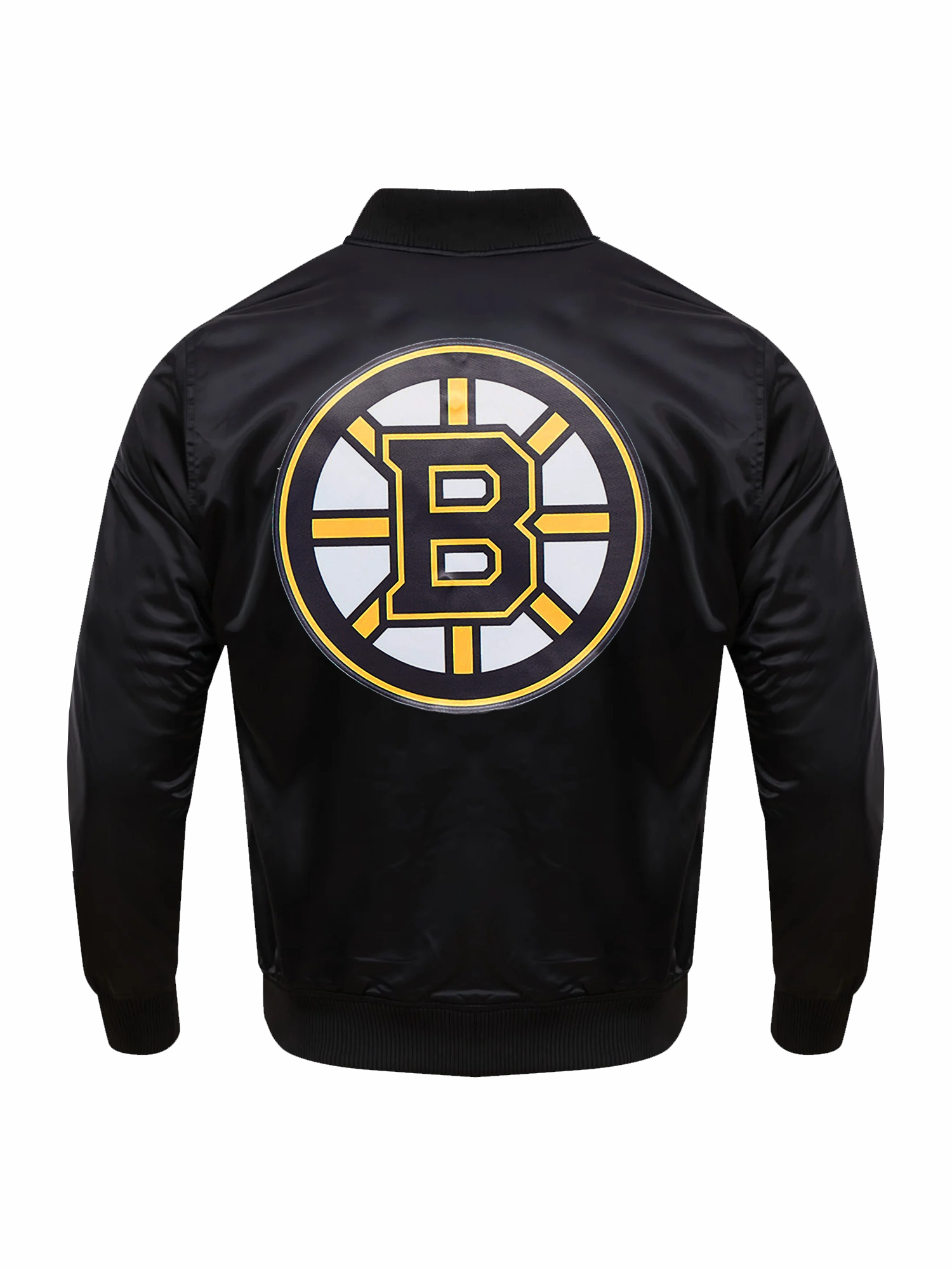 Boston Bruins Pro Standard NHL Team Classic Satin Button Jacket - Black