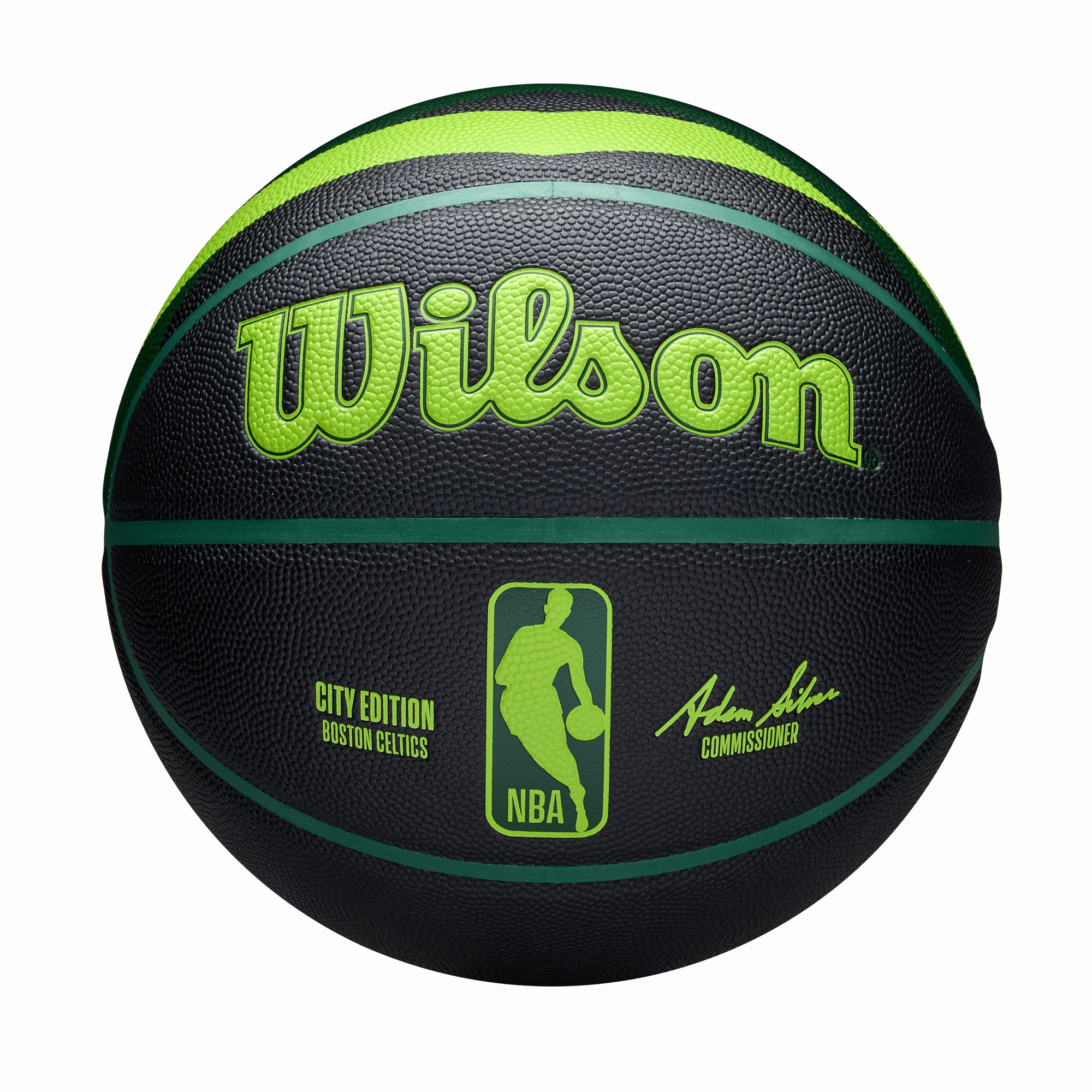 Boston Celtics Wilson NBA 24-25 City Edition Collector Full Size Basketball