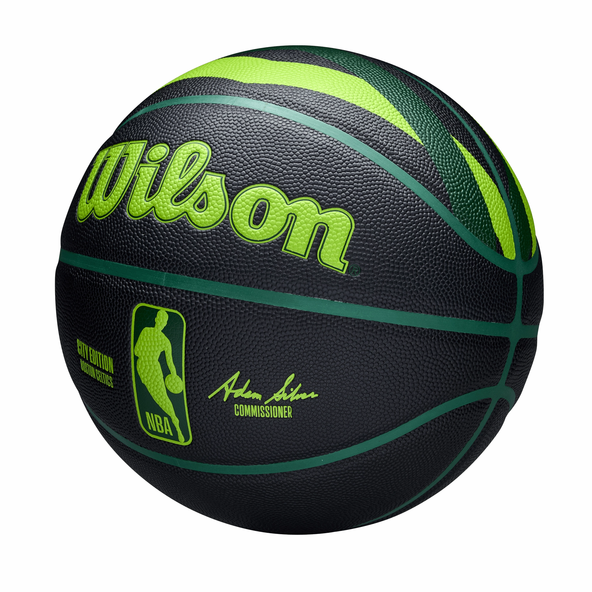 Boston Celtics Wilson NBA 24-25 City Edition Collector Full Size Basketball