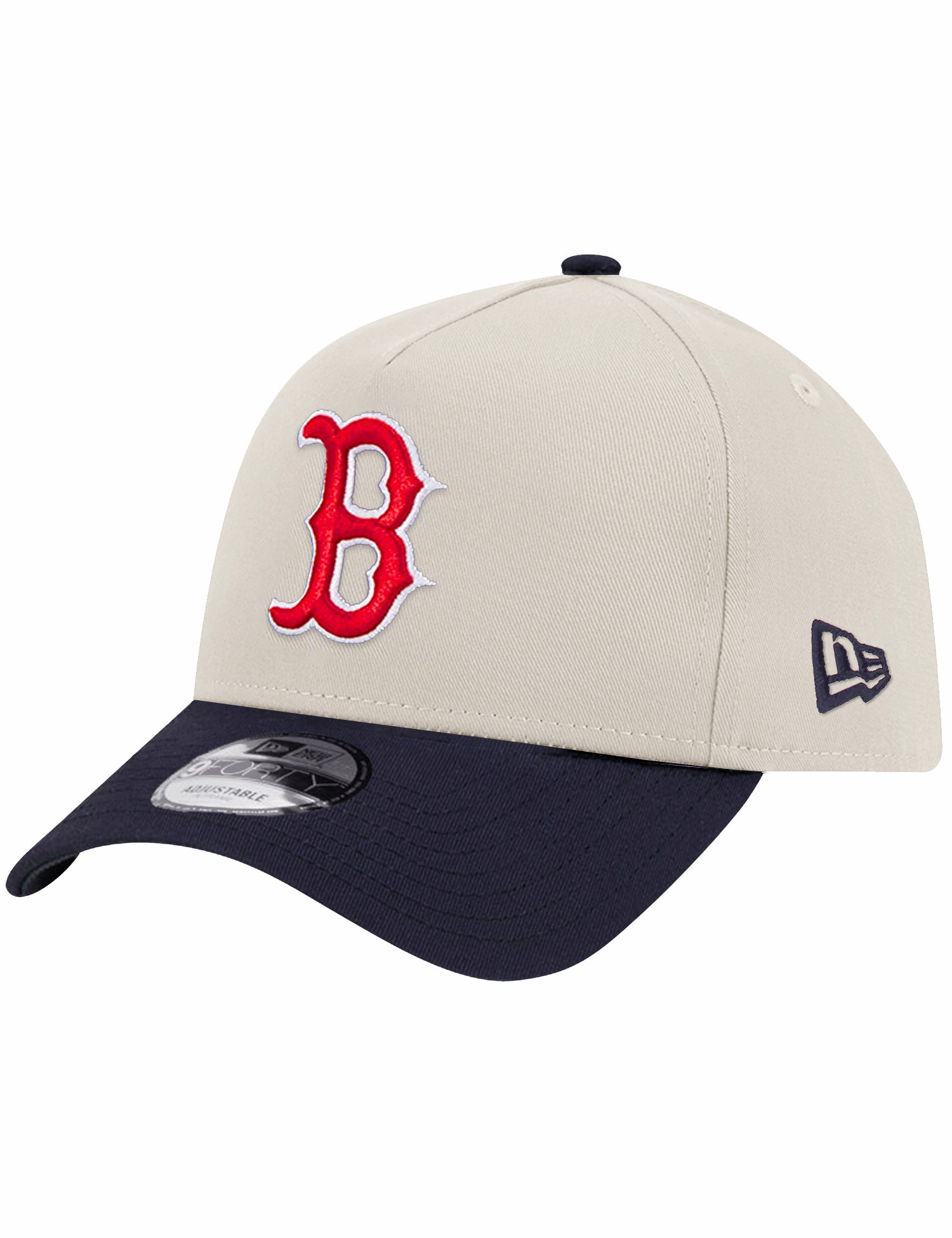Boston Red Sox New Era MLB 04 World Series 9FORTY A-Frame Snapback Hat - Stone