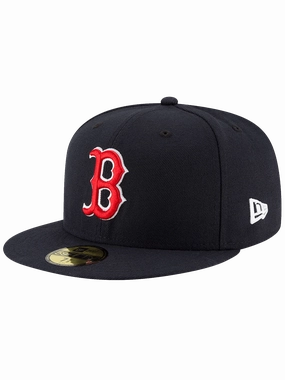 Boston Red Sox New Era MLB On-Field AC 59FIFTY Fitted Hat - Navy