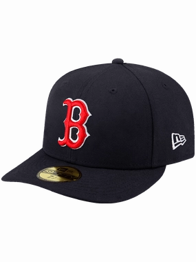 Boston Red Sox New Era MLB On-Field AC Pre-Curved 59FIFTY Fitted Hat - Navy
