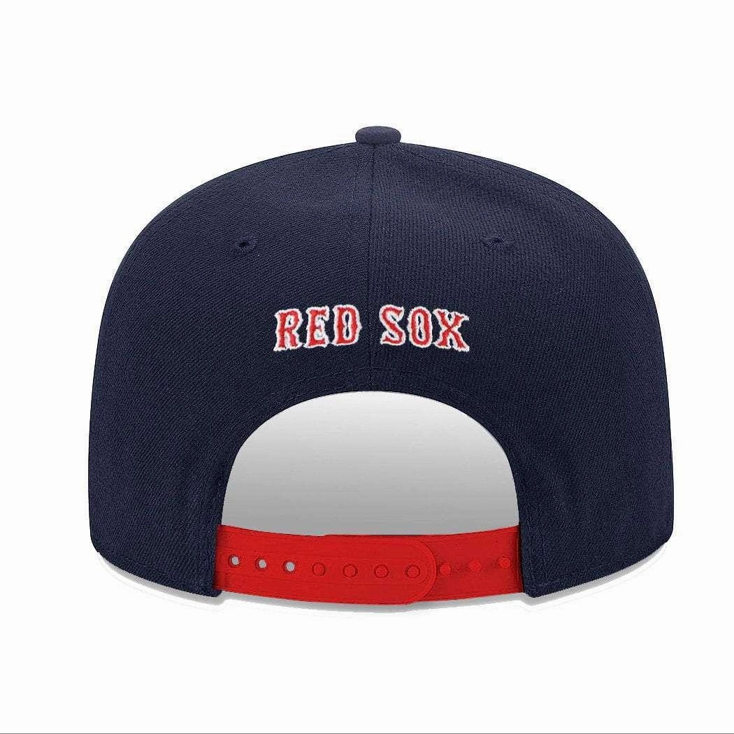 Boston Red Sox New Era MLB Team 9FIFTY Pre-Curved Snapback Hat - Navy