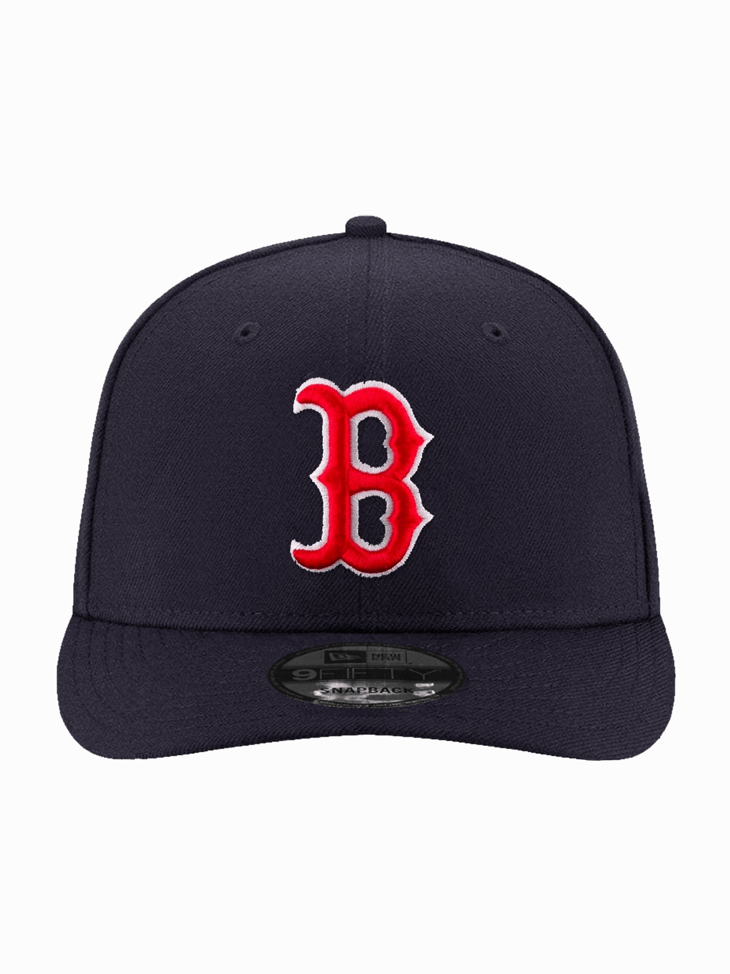 Boston Red Sox New Era MLB Team 9FIFTY Pre-Curved Snapback Hat - Navy