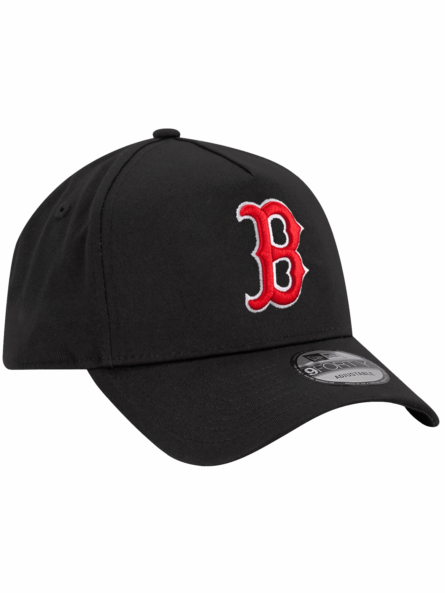 Boston Red Sox New Era MLB Team 9FORTY A-Frame Snapback Hat - Black