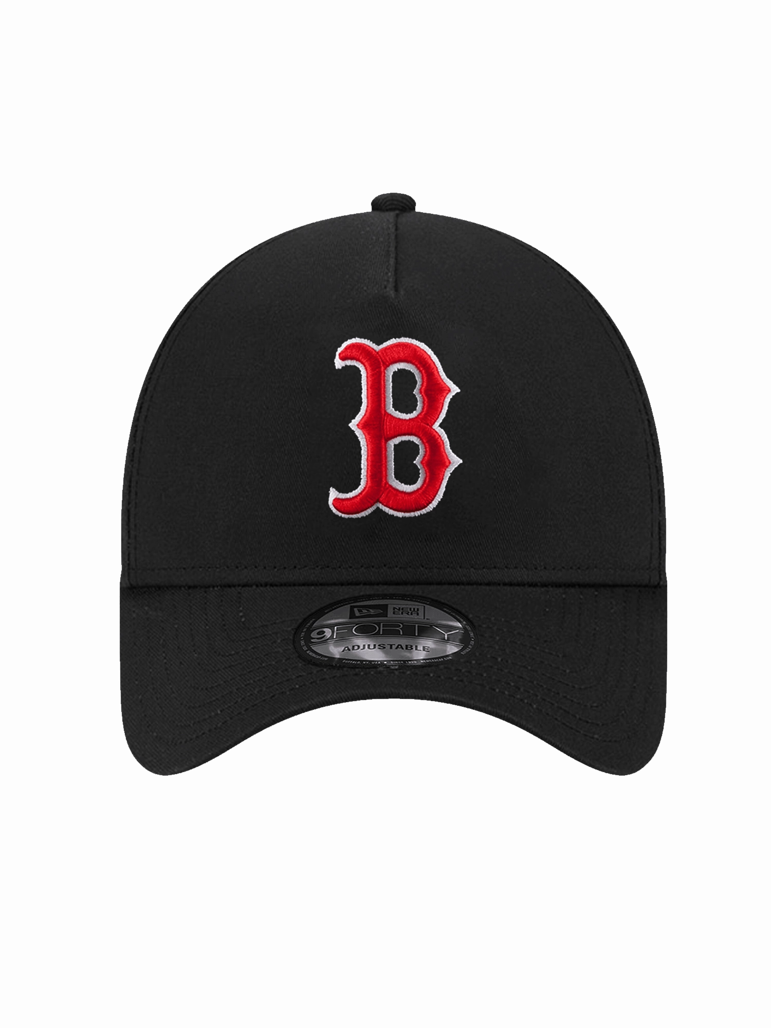 Boston Red Sox New Era MLB Team 9FORTY A-Frame Snapback Hat - Black