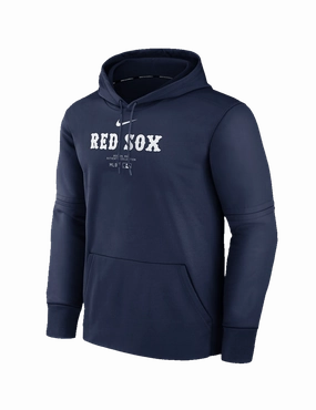 Boston Red Sox Nike MLB AC Practise Performance Hoodie Jumper - Navy