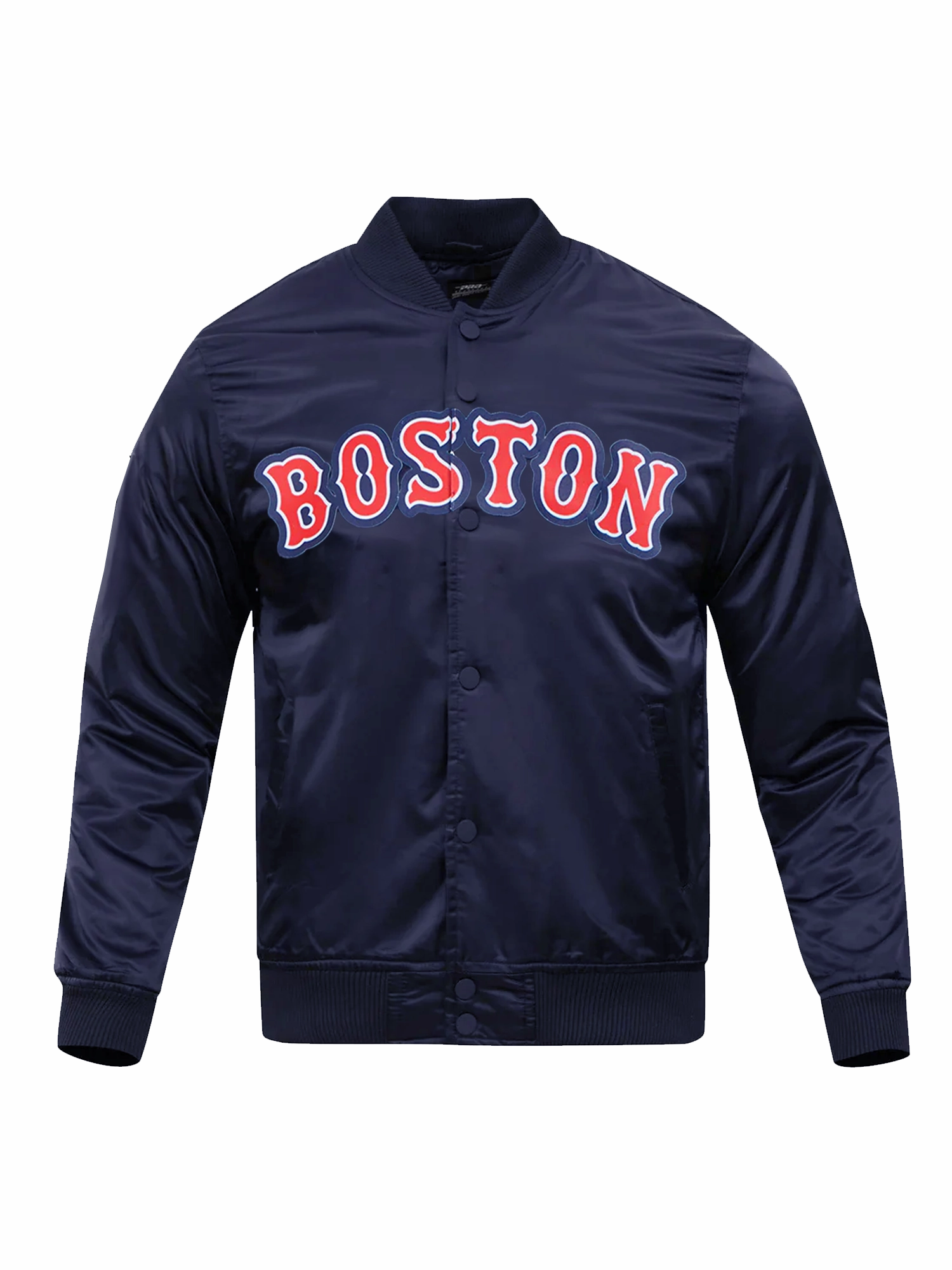 Boston Red Sox Pro Standard MLB Team Classic Satin Button Jacket - Navy