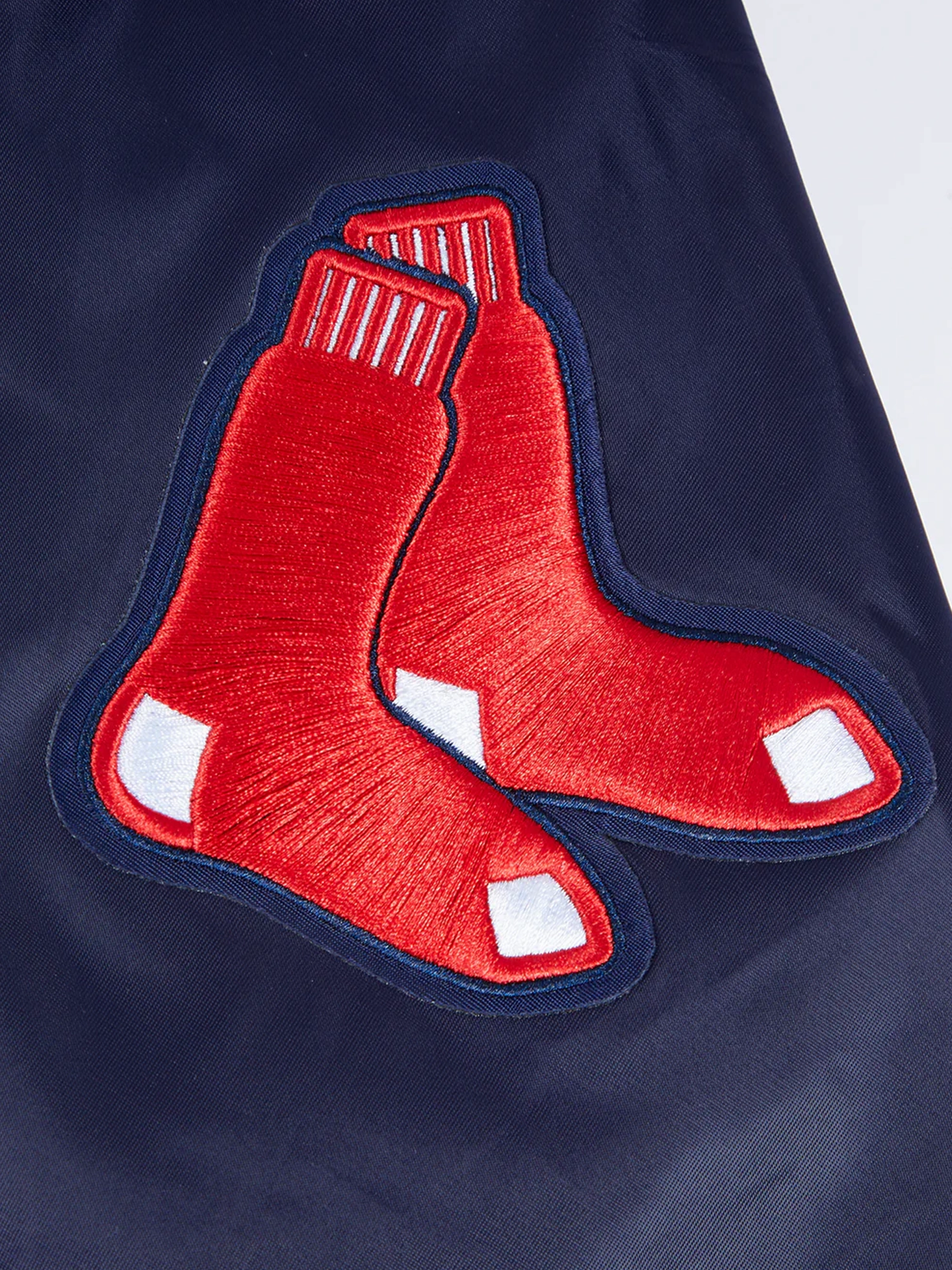 Boston Red Sox Pro Standard MLB Team Classic Satin Button Jacket - Navy