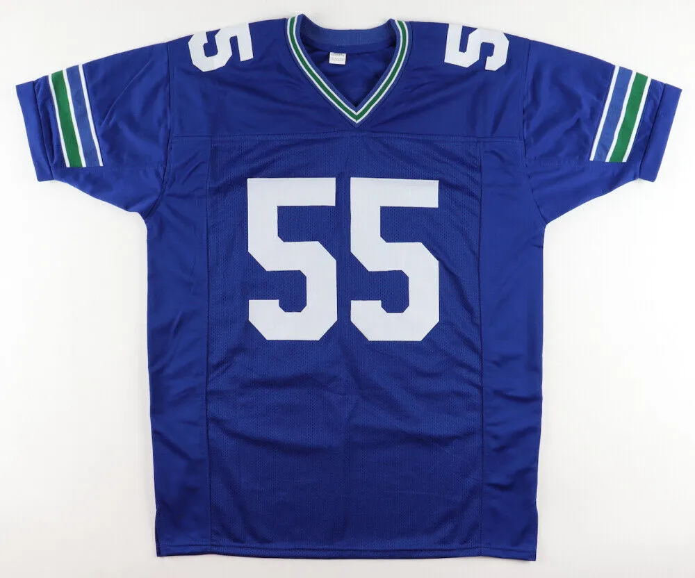Brian Bosworth Signed Seattle Seahawk Jersey (Mill Creek Sports) Oklahoma Sooner