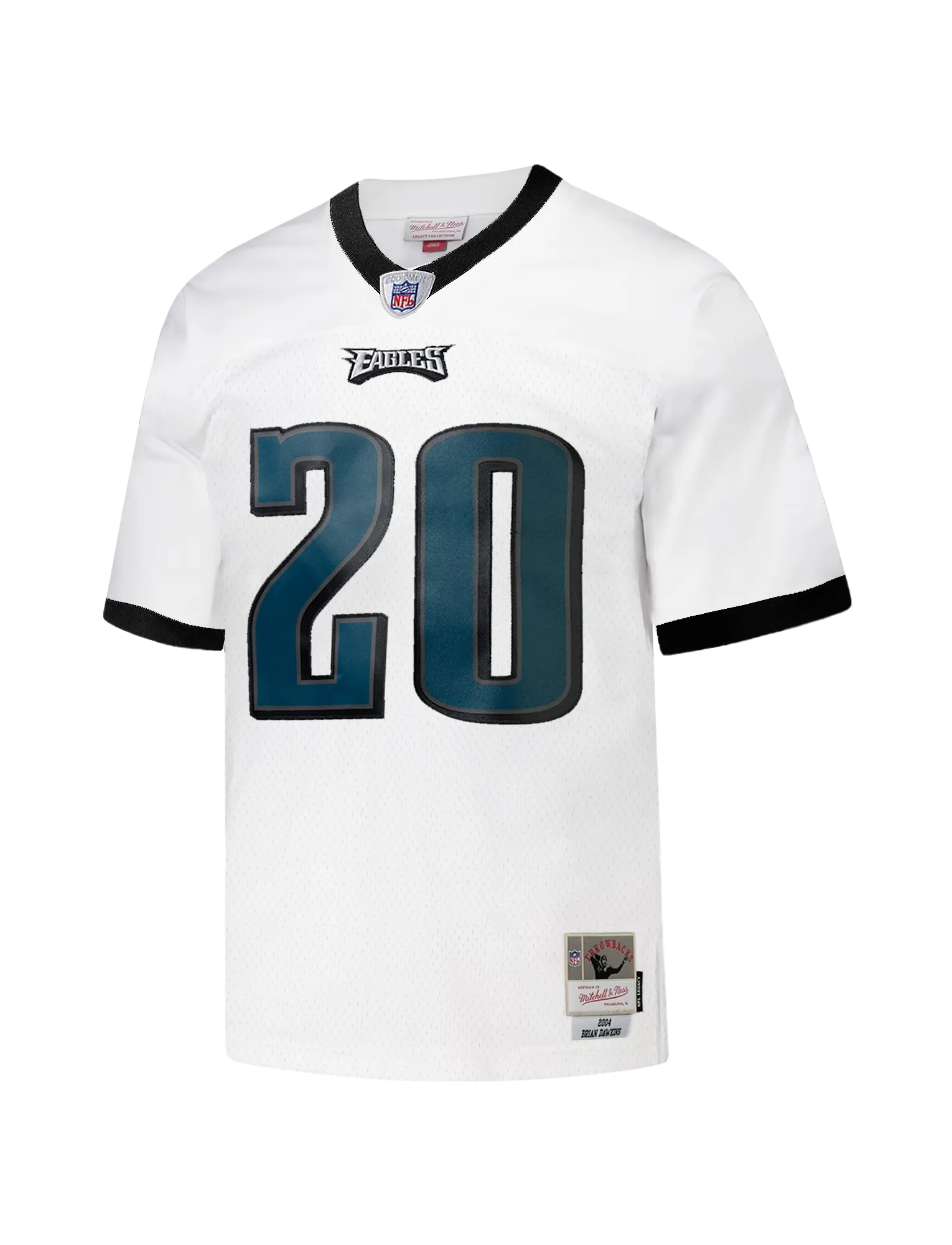 Brian Dawkins Philadelphia Eagles Mitchell & Ness NFL 2004 Legacy Jersey - White