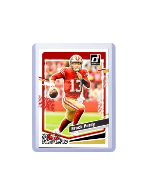 Brock Purdy San Francisco 49ers Panini NFL 23-24 Donruss Card