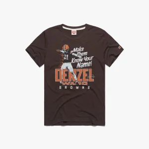 Browns Denzel Ward Signature
