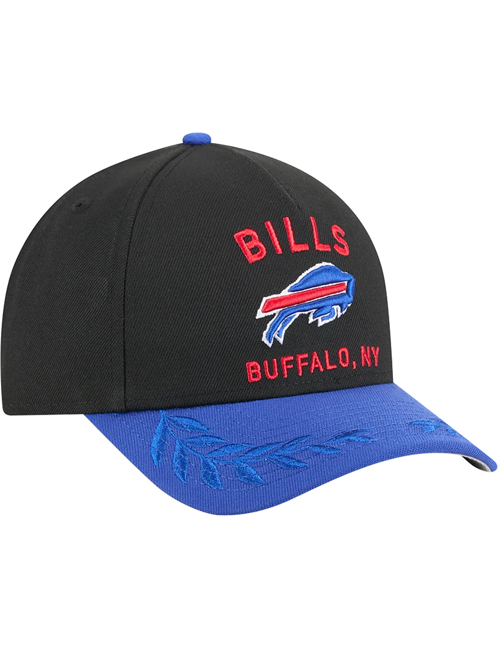 Buffalo Bills New Era NFL 25 Draft 9FORTY M-Crown Snapback Hat - Black