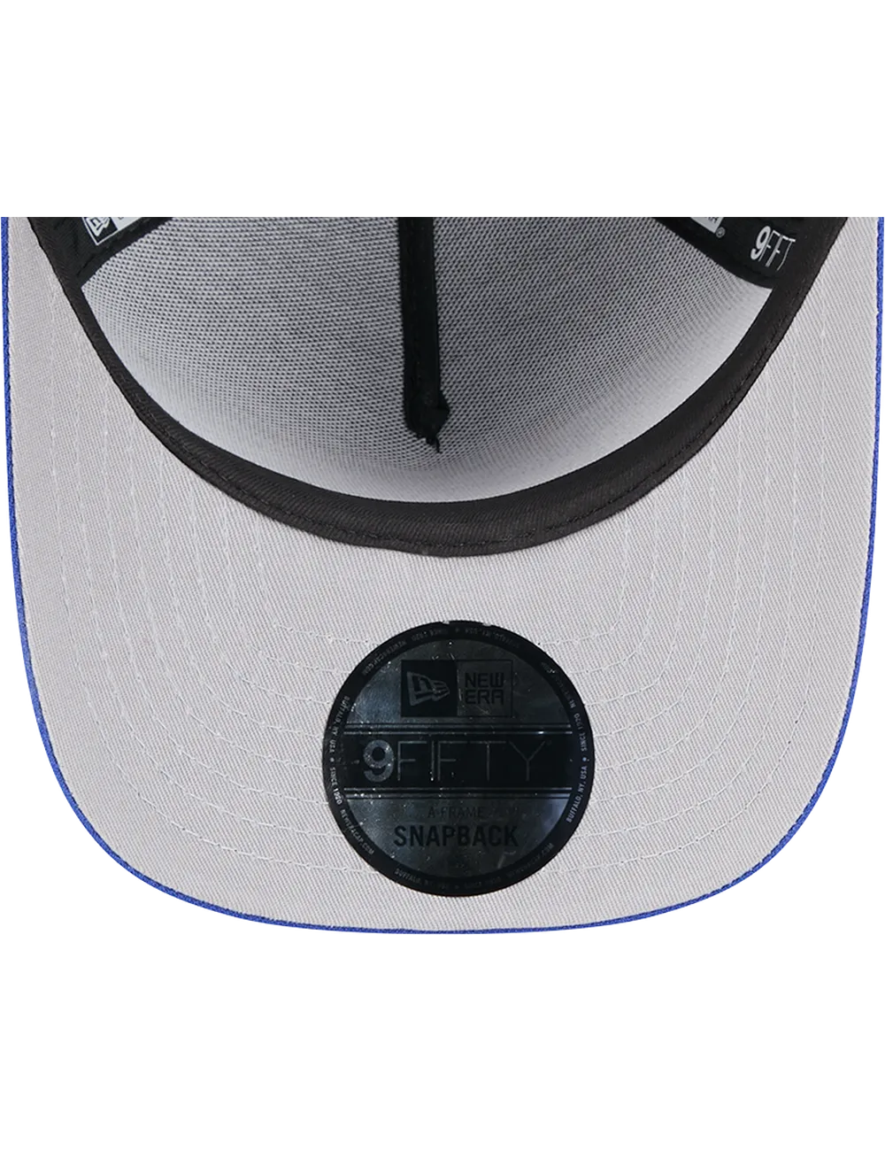 Buffalo Bills New Era NFL 25 Draft Pre-Curved 9FIFTY A-Frame Snapback Hat - Black