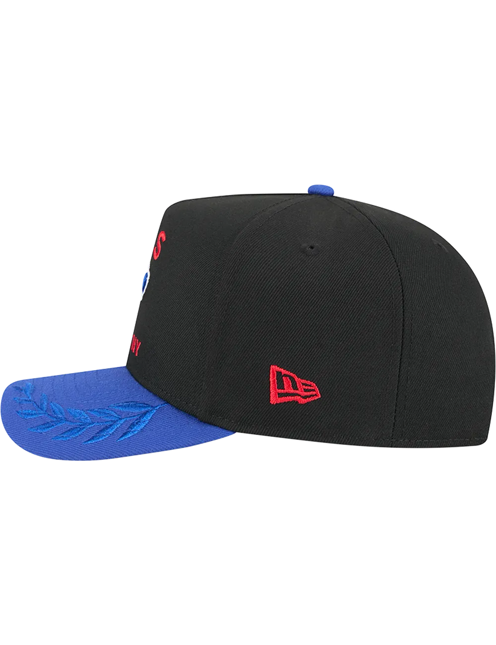Buffalo Bills New Era NFL 25 Draft Pre-Curved 9FIFTY A-Frame Snapback Hat - Black
