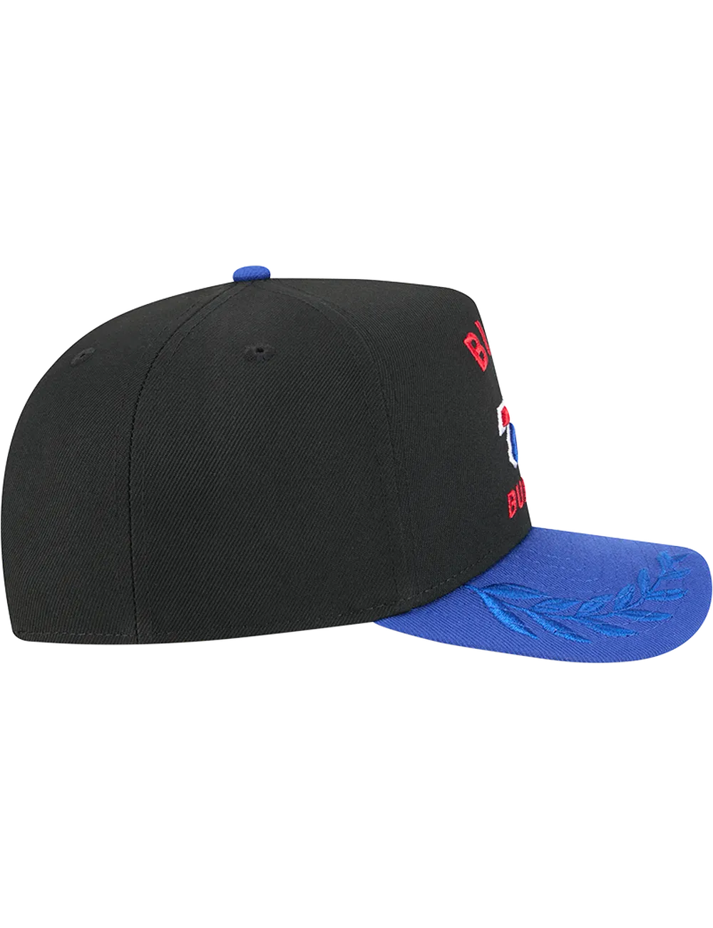 Buffalo Bills New Era NFL 25 Draft Pre-Curved 9FIFTY A-Frame Snapback Hat - Black