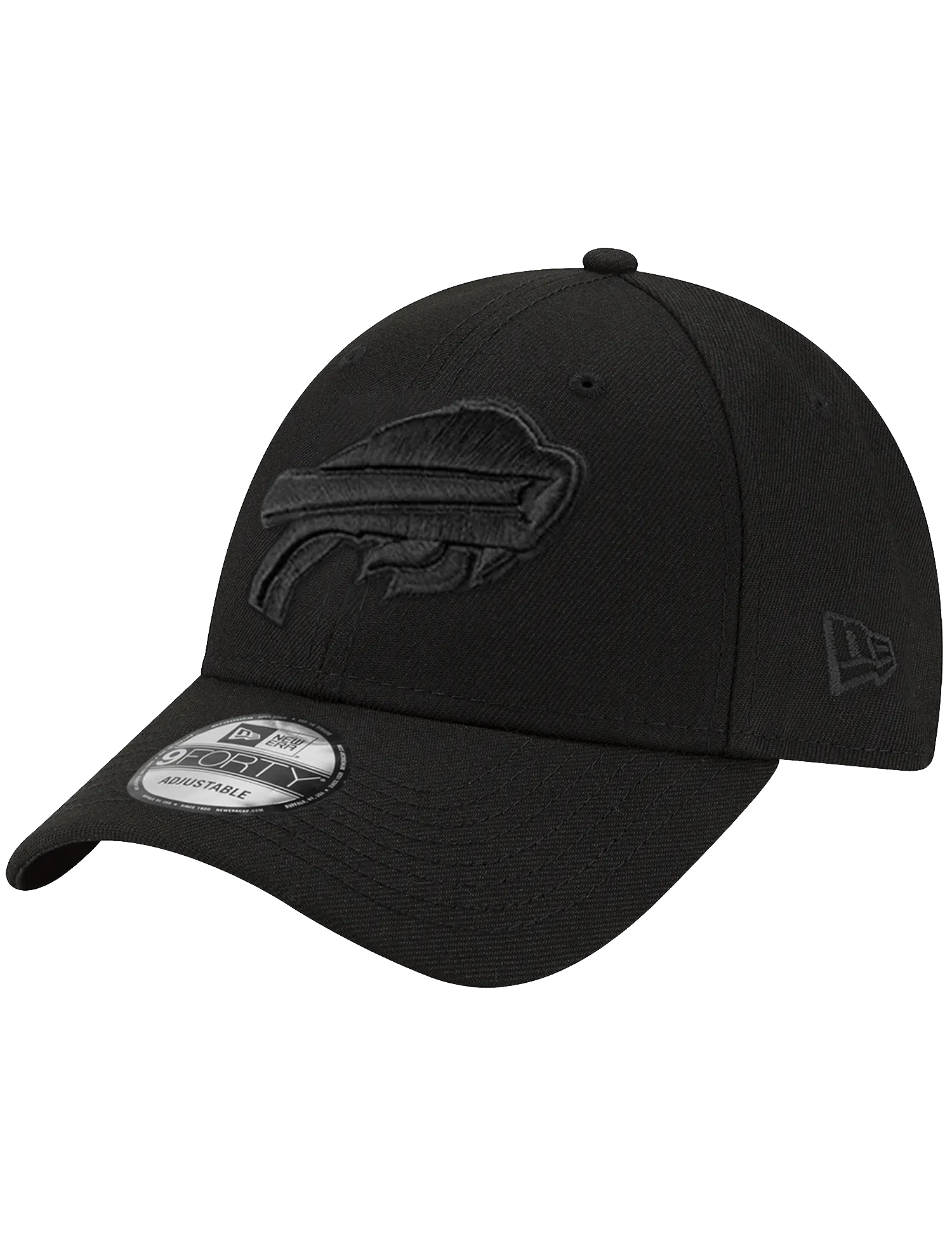 Buffalo Bills New Era NFL Black On Black 9FORTY Snapback Hat