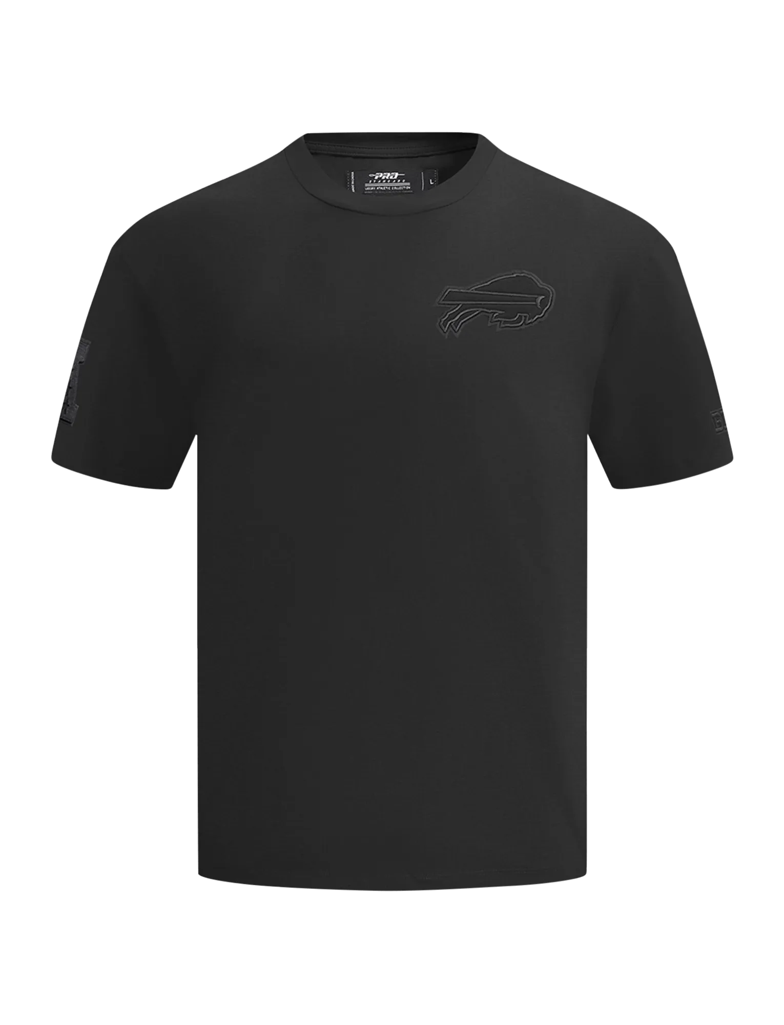 Buffalo Bills Pro Standard NFL Tonal Drop Shoulder Flex T-Shirt - Black