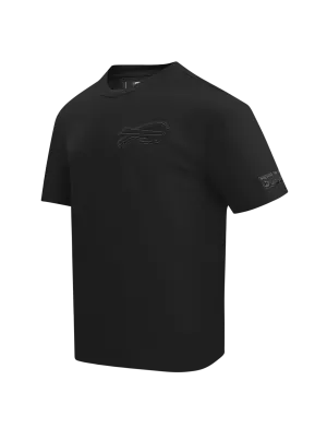 Buffalo Bills Pro Standard NFL Tonal Drop Shoulder Flex T-Shirt - Black