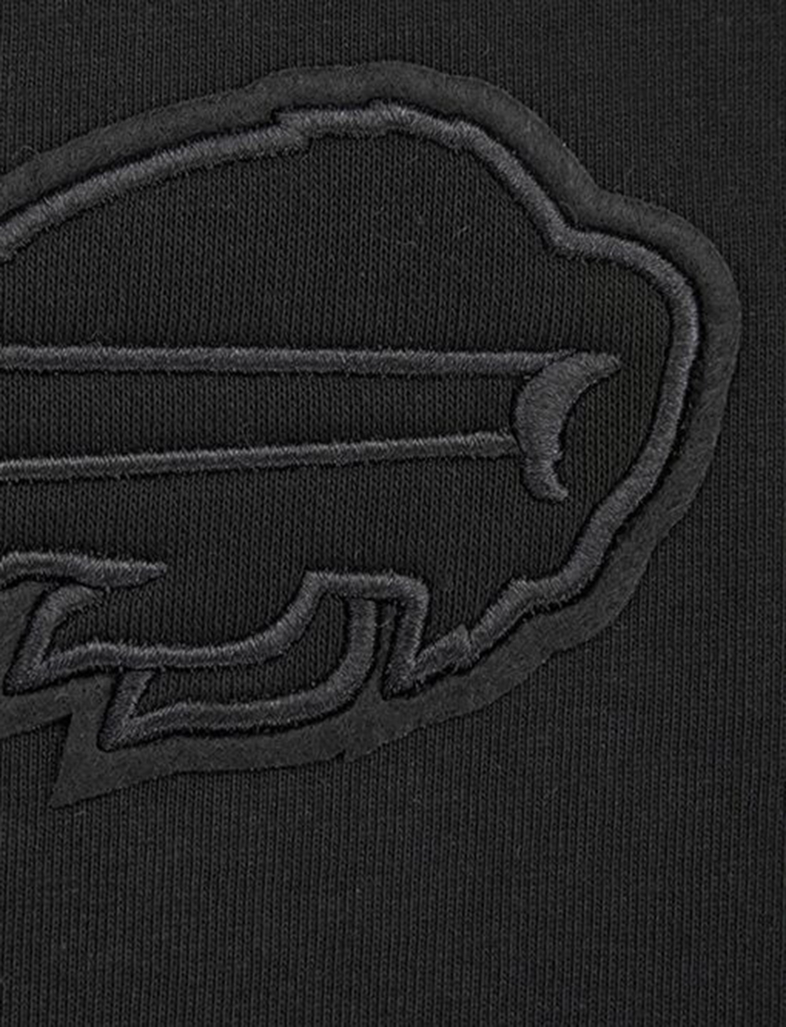 Buffalo Bills Pro Standard NFL Tonal Drop Shoulder Flex T-Shirt - Black