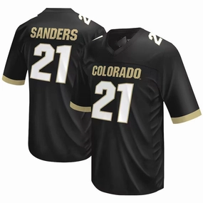C.Buffaloes #21 Shilo Sanders Original Retro Brand NIL Football Player Jersey  Black American College Jerseys