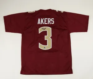 Cam Akers Signed Florida State Seminoles Jersey (Beckett) Rams 2nd Rnd Pck 2020