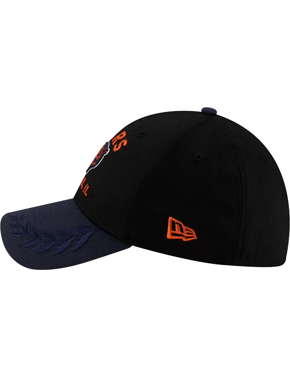 Chicago Bears New Era NFL 25 Draft 39THIRTY Stretch-Fit Hat - Black
