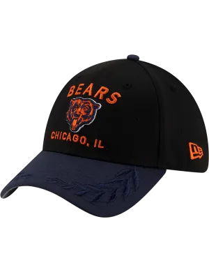Chicago Bears New Era NFL 25 Draft 39THIRTY Stretch-Fit Hat - Black
